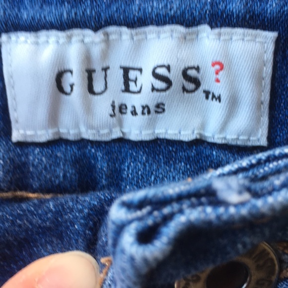 Guess jeans mini skirt 26 LIKE NEW! - Picture 2 of 8